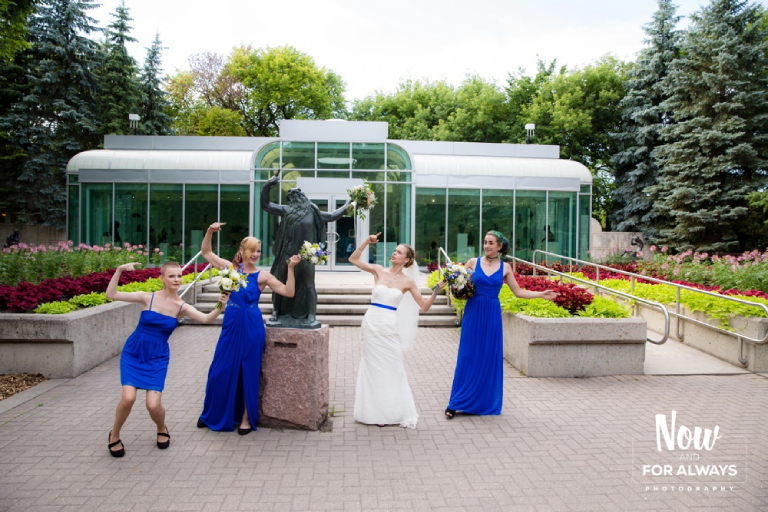 Wedding – Leo Mol Sculpture Garden in Assiniboine Park, Winnipeg